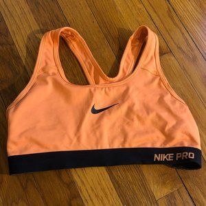 Nike Pro - Orange Sports Bra